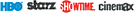 HBO, Starz, Showtime and Cinemax channels