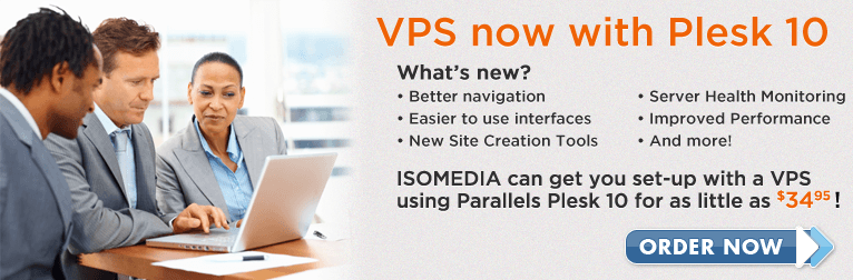VPS now with Plesk 10