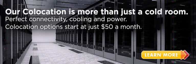 Our Colocation is more than just a cold room.