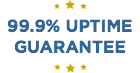 99.9% Uptime Guarantee