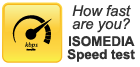 ISOMEDIA SpeedTest - See How Fast Your Current internet Connection Is!
